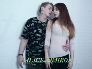 ALICEandMIRON