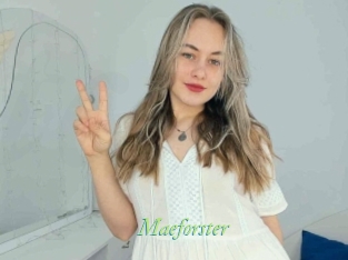 Maeforster