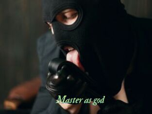 Master_as_god